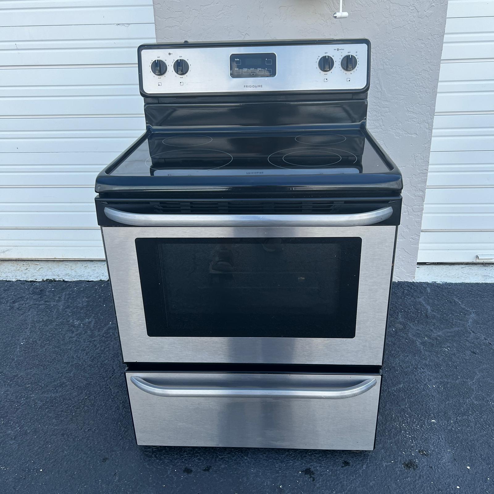 Frigidaire Stainless Steel Electric Stove Frigidaire Stainless Steel Electric Stove